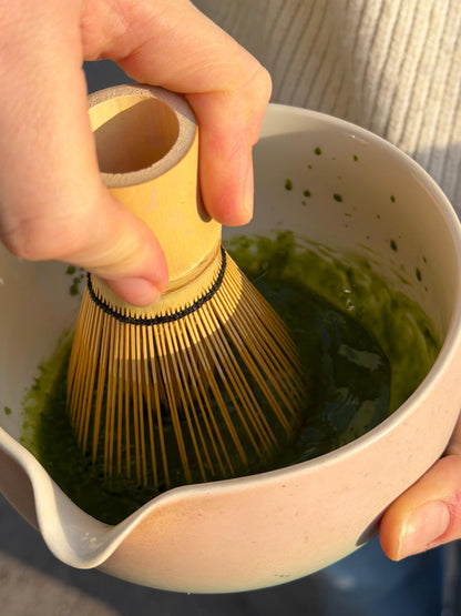 Matcha Bambus Besen