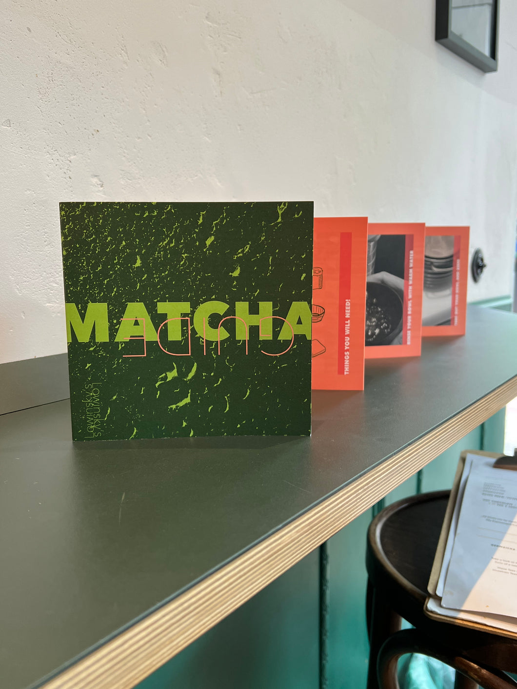 Monday 6.5.2024, How to make matcha, step by step