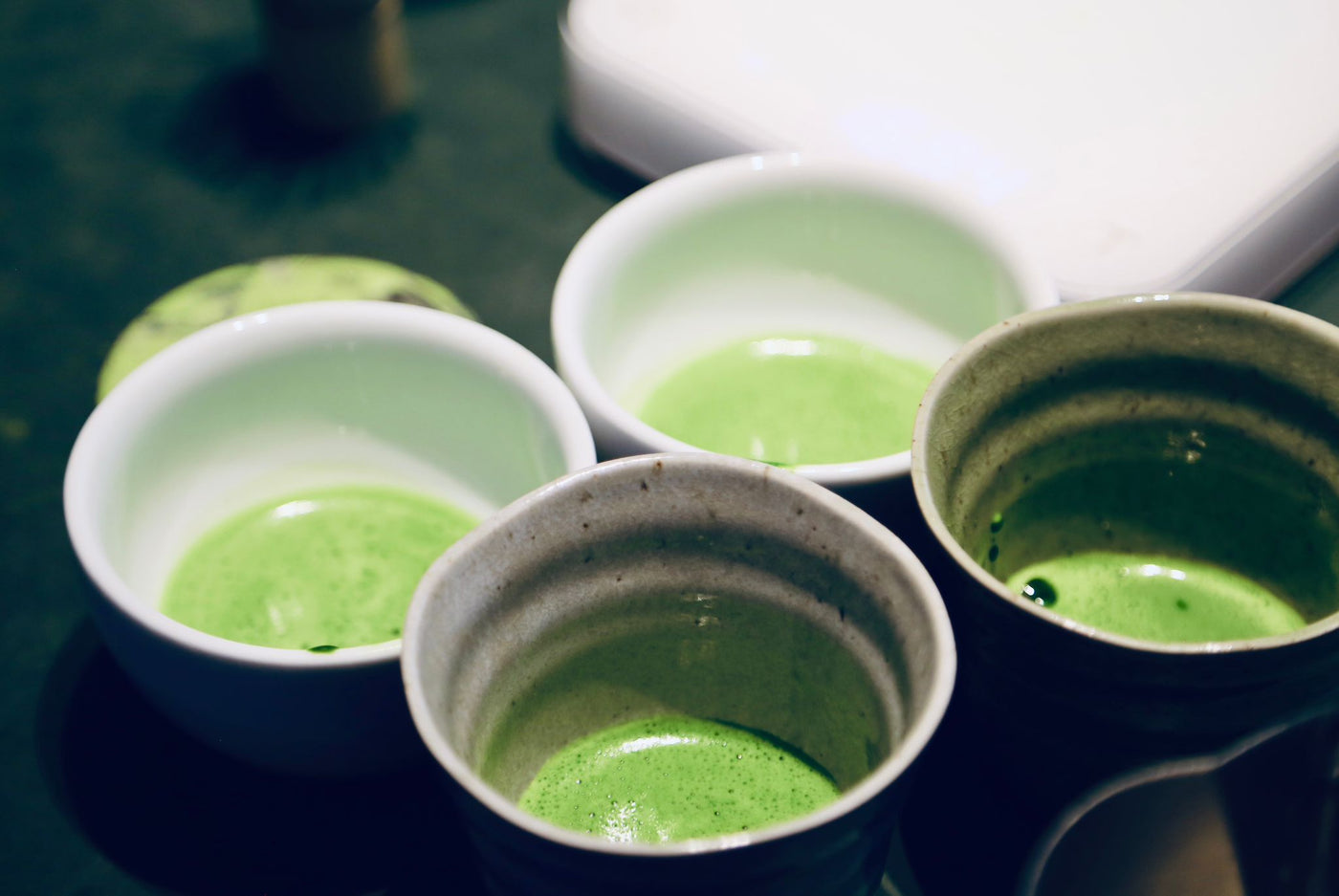 Taste matcha properly — grade by grade, side by side.